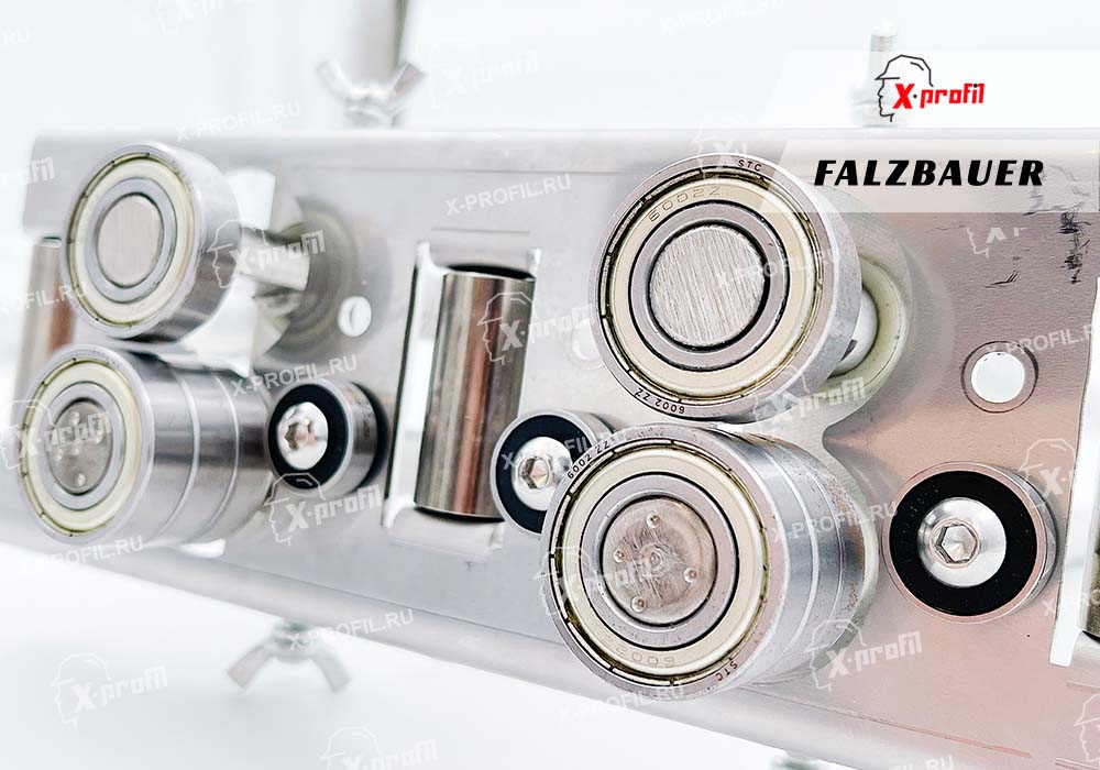 Ручной двойной роликовый листогиб Falzbauer 2B25 (Двойной Bender) фото товара