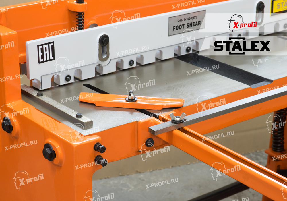 Изображение Гильотина ножная Stalex Q01-1х1000